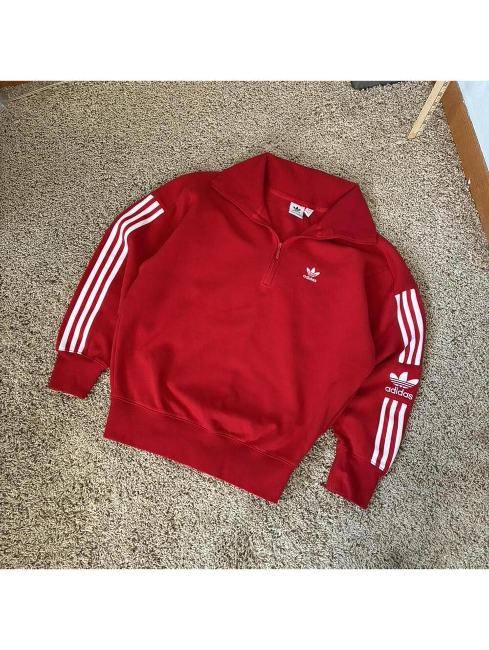 Adidas Men's Red Jumper